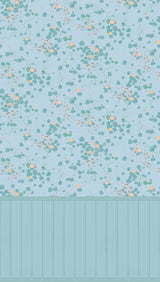 Panoramique Bloomy Blue- Réf: 770731