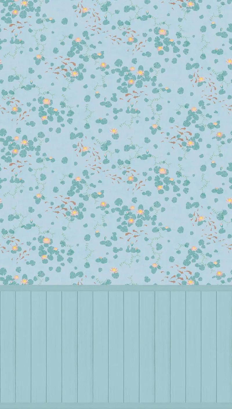 Panoramique Bloomy Blue- Réf: 770731