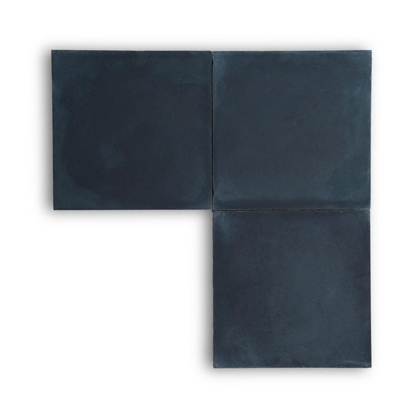 Cement tile - bleu mogador ref. 0225212 pack 12 pièces - tiline - Revêtement Maroc
