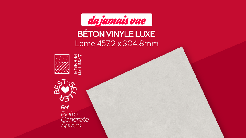 Dalle Vinyle Premium - Rialto concrete- Amtico LVT