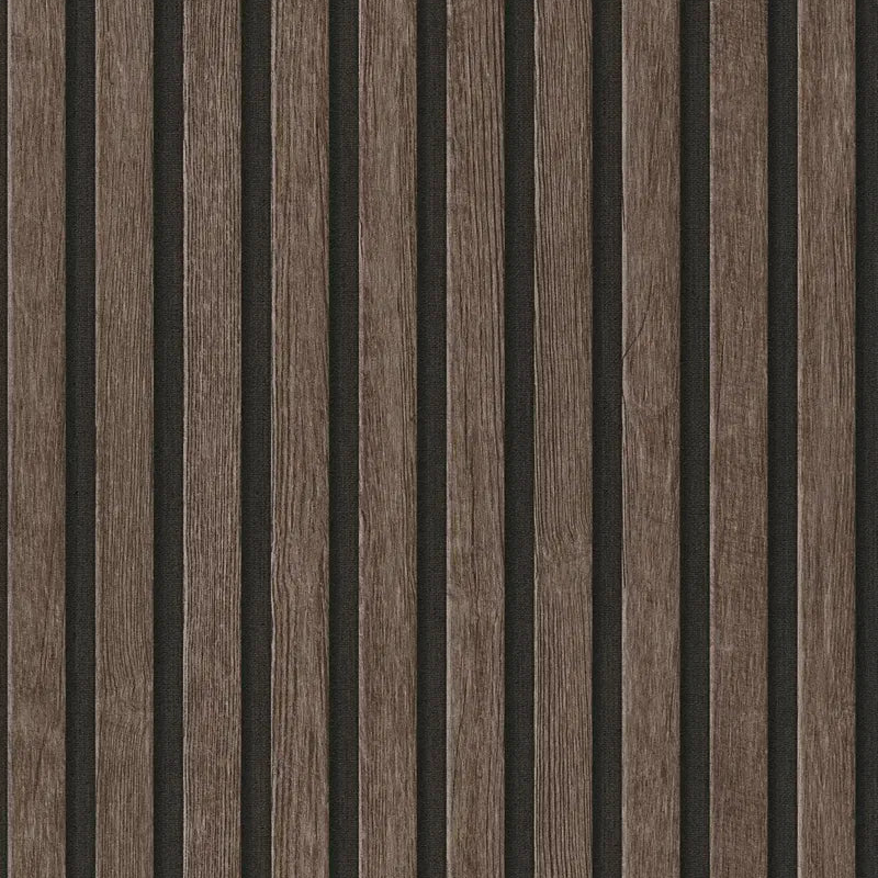 Papier peint effet bardage -Réf: 391093-