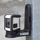 Kit laser croix vert + trépied flexible Kapro