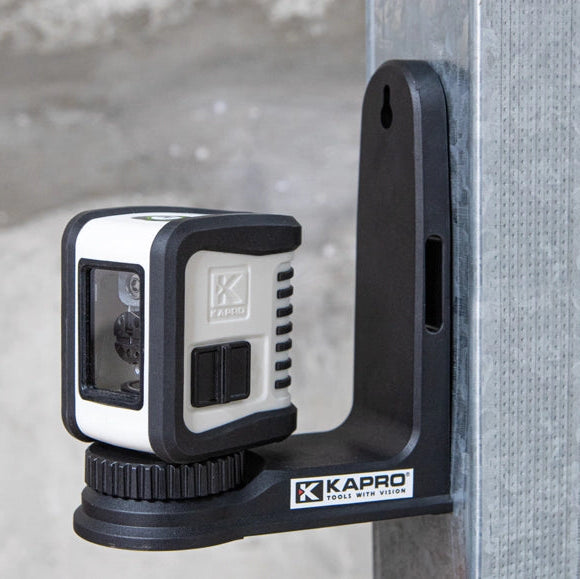 Kit laser croix vert + trépied flexible Kapro