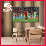 Papier peint effet bardage -Réf: 391091-