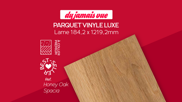 شفرة فينيل ممتازة - خشب البلوط العسلي - SPACIA LVT