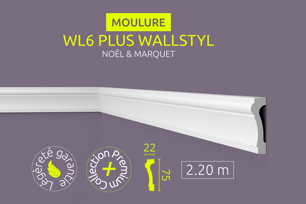 Moulure WL6 plus wallstyl - 2.20 mètres