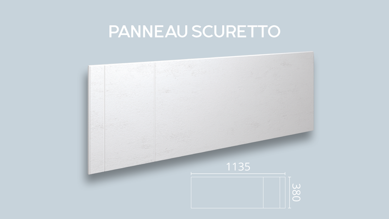 Panneau SCURETTO ARSTYL 1135 x 380 x 14,5 mm