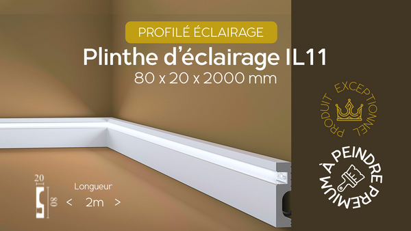 Plinthe à Led IL11 - 2 mètres