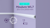 Moulure WL7 wallstyl - 2 mètres