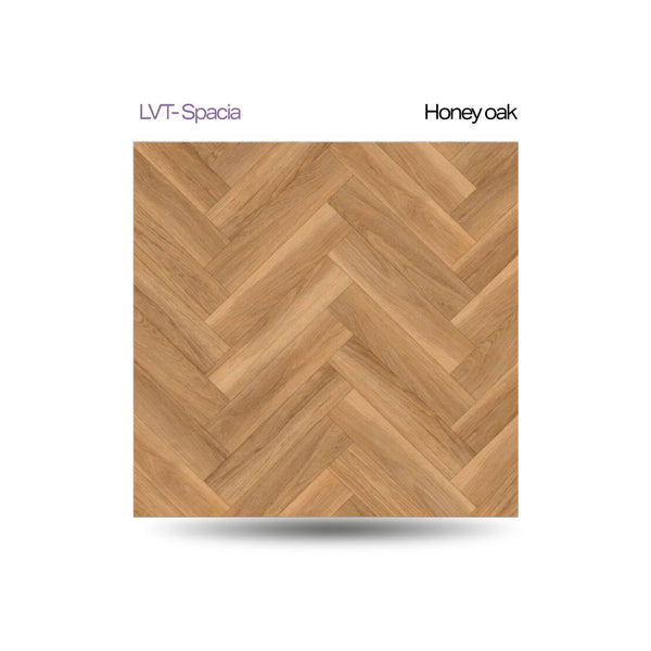 Lame Vinyle Premium - Honey Oak - SPACIA LVT - Revêtement Maroc