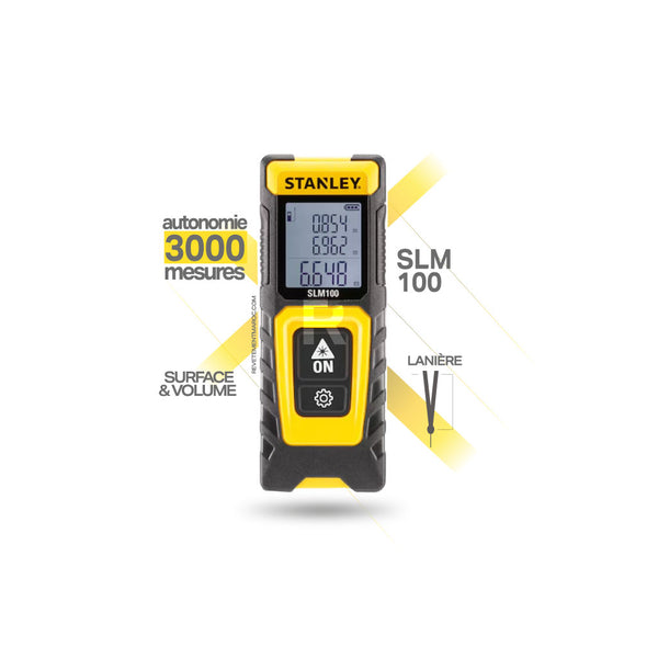 Mesure Laser STANLEY® SLM100 – 30 m