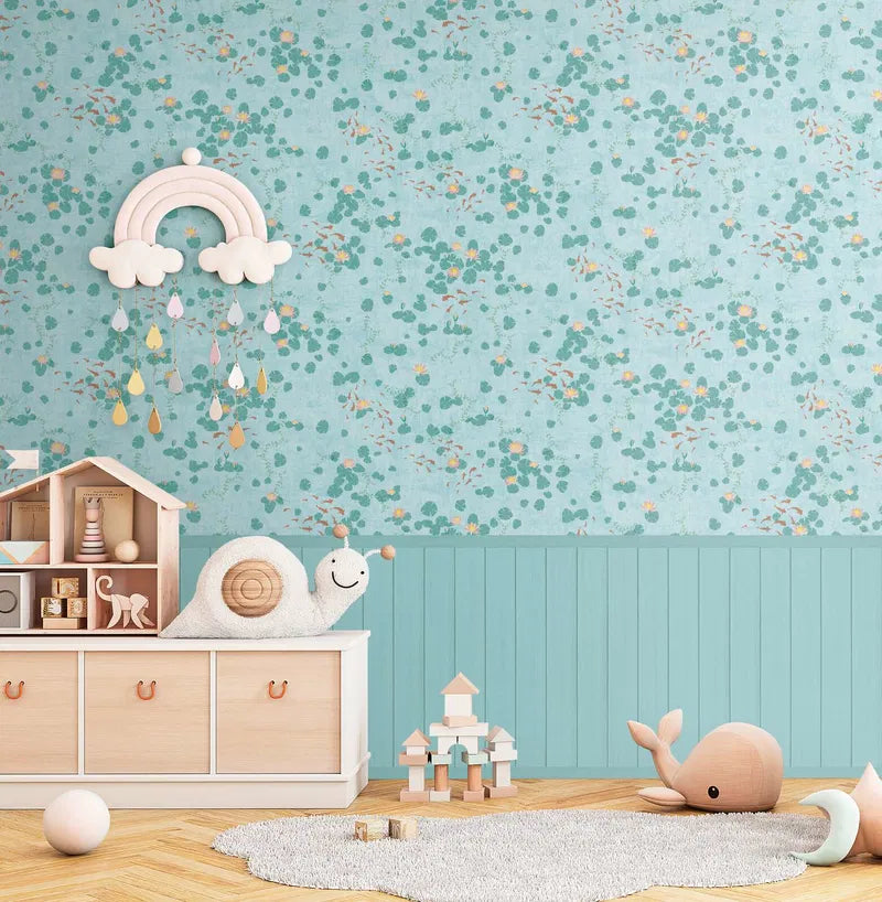 Panoramique Bloomy Blue- Réf: 770731