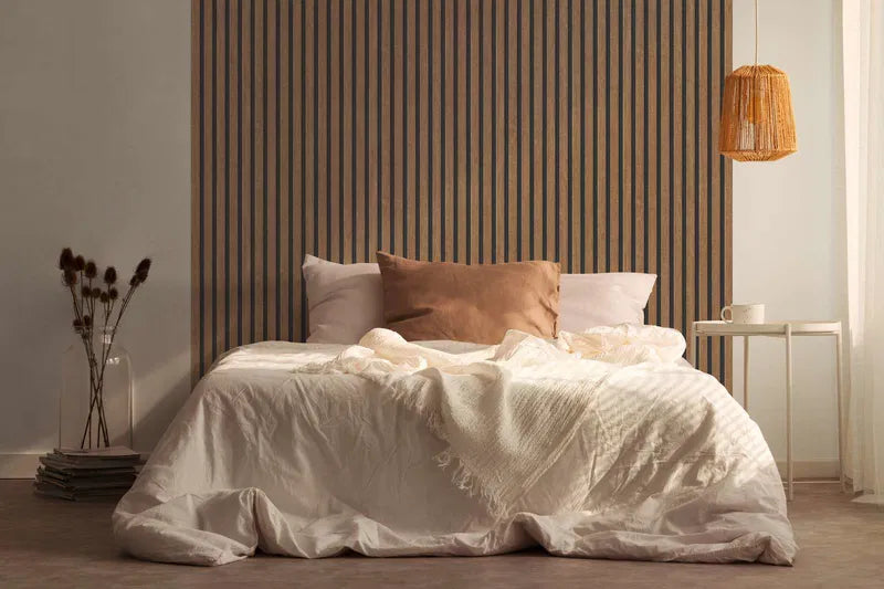 Papier peint effet bardage -Réf: 391098-