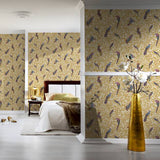 Wall covering Barocco Birds by Versace -ref: 370532- 