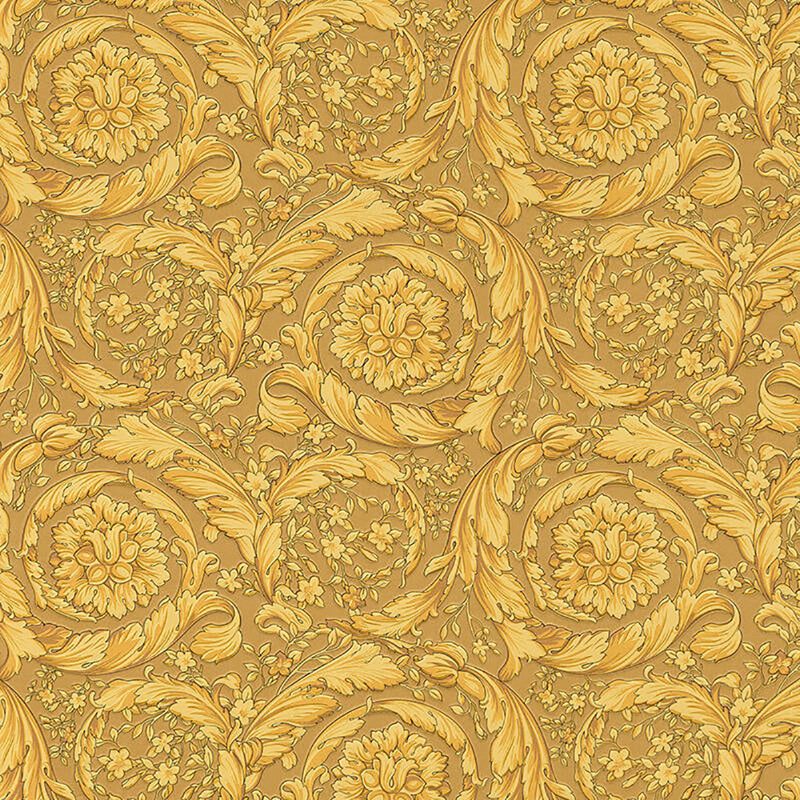 Wall covering Barocco Scroll Flowers by VERSACE -ref 935833-