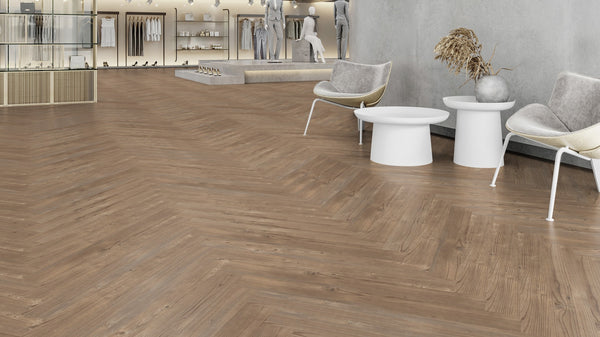 LVT Dry Cedar flooring - AMT